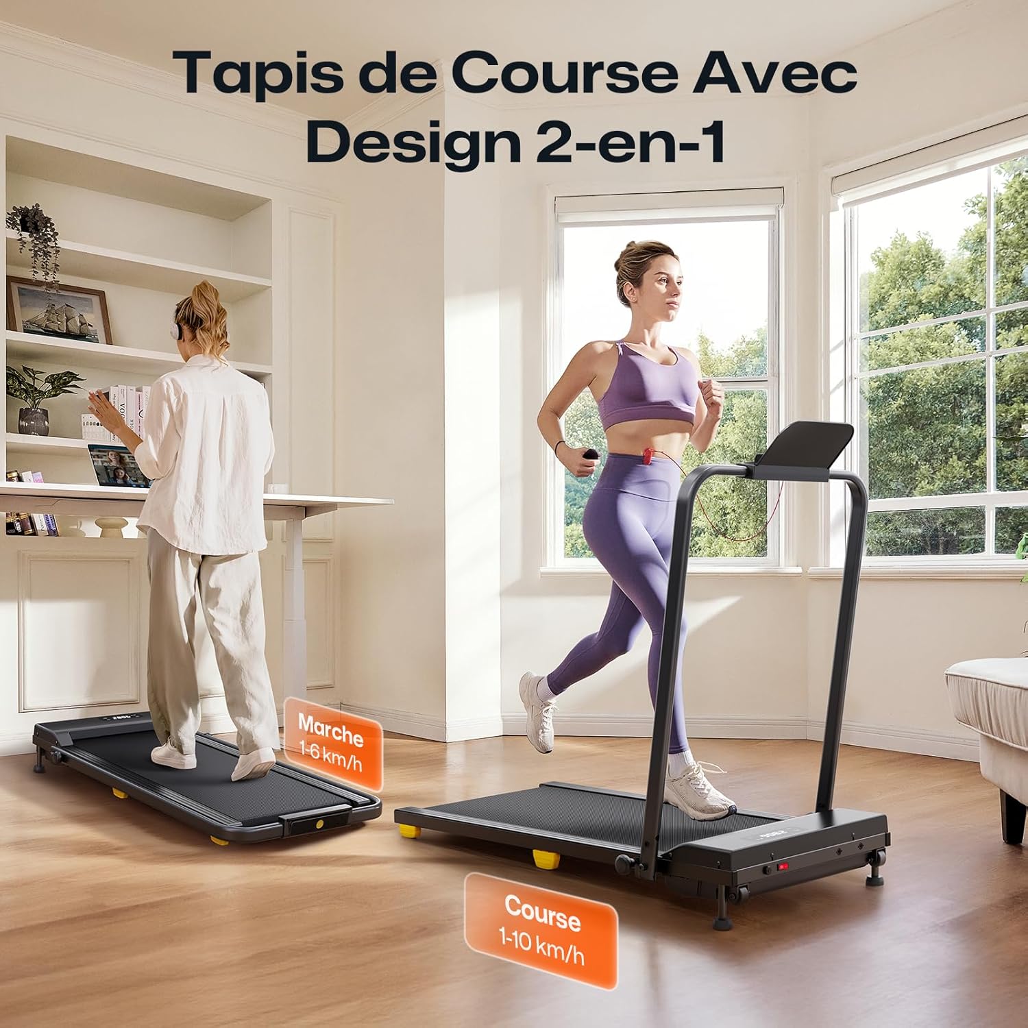 tapis de marche pliable inclinable