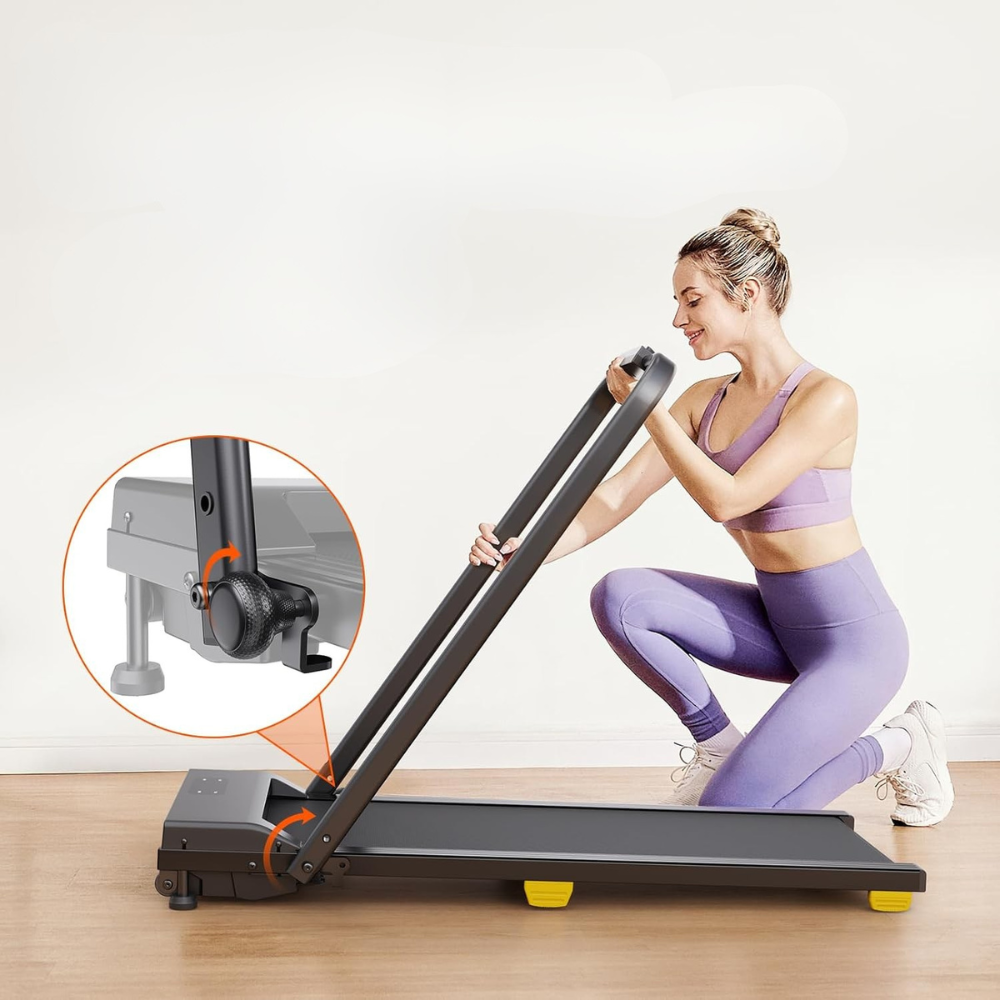 Tapis de course pliable facilement