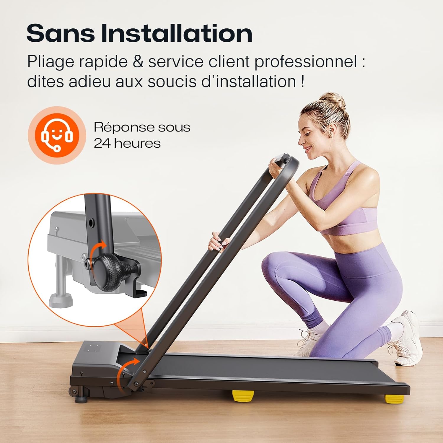 inclinaison variable tapis de marche